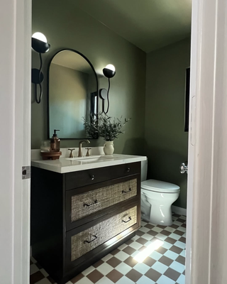 Manhattan Beach Bathroom Remodel - Powder Bathroom Remodel in Manhattan Beach