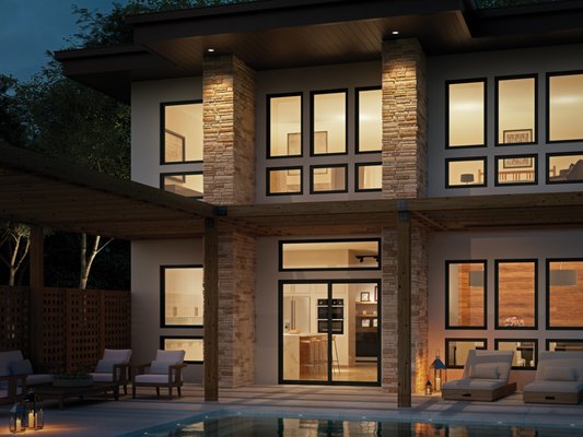 Window Replacement - Black windows are trending right now, offering a sleek, modern look that instantly enhances the aesthetic of any home. Featured here are Milgard Trinsic windows. Contact us today for an estimate on your next window or door replacement project! Window Replacement - Black windows are trending right now, offering a sleek, modern look that instantly enhances the aesthetic of any home. Featured here are Milgard Trinsic windows. Contact us today for an estimate on your next window or door replacement project!