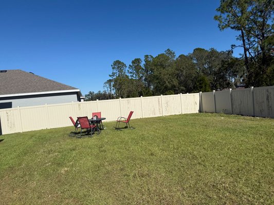 Fence repair at residential property - The client just wanted to repair the panels that were knocked down by the strong winds of the hurricane. We gathered and repaired the fence panel by panel. No replacement or new panels had to be bought. Everything was done in no time and in a professional manner. Fence repair at residential property - The client just wanted to repair the panels that were knocked down by the strong winds of the hurricane. We gathered and repaired the fence panel by panel. No replacement or new panels had to be bought. Everything was done in no time and in a professional manner.