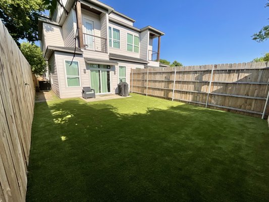 Here is another beautiful Texas Turf Design project in Oak Cliff! This project we completed in just one day!! - Here is another beautiful Texas Turf Design project in Oak Cliff! This project we completed in just one day!!
This was done with our soft, anti microbial, American made turf. It comes with a 15 year product warranty!
Contact us for your next turf project!!
sales@texasturfdesign.com
Texasturfdesign.com
972-777-1227 Here is another beautiful Texas Turf Design project in Oak Cliff! This project we completed in just one day!! - Here is another beautiful Texas Turf Design project in Oak Cliff! This project we completed in just one day!!
This was done with our soft, anti microbial, American made turf. It comes with a 15 year product warranty!
Contact us for your next turf project!!
sales@texasturfdesign.com
Texasturfdesign.com
972-777-1227