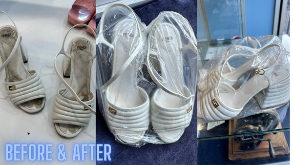 Shoes & Bags (repairs, cleaning & conditioning) - Show case of some of previous beautiful workmanship done by our great staff members. Shoes & Bags (repairs, cleaning & conditioning) - Show case of some of previous beautiful workmanship done by our great staff members.