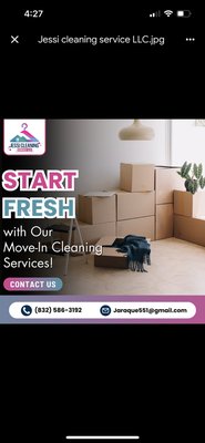 Services - Regular cleaning 
Deep cleaning 
Organization