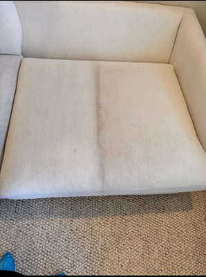 White couch is white again - We had a pleasure to clean this beautiful white 2+ chaise couch. Deep 5 stage cleaning process we used helped us to restore couch color and make it white again White couch is white again - We had a pleasure to clean this beautiful white 2+ chaise couch. Deep 5 stage cleaning process we used helped us to restore couch color and make it white again