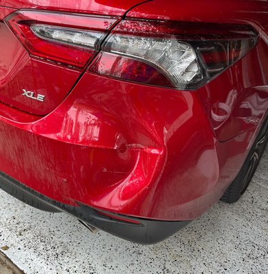Quick bumper repair  - The guy just wanted me to press out the dent he did not want me to paint it this took me around 15 minutes of time body shop wouldn’t do for him shop charge full work which was $1700 I pressed it out for him for $250 Quick bumper repair  - The guy just wanted me to press out the dent he did not want me to paint it this took me around 15 minutes of time body shop wouldn’t do for him shop charge full work which was $1700 I pressed it out for him for $250