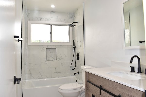 Full Remodel - Unveil the modern elegance of your 4-bedroom, 2-bathroom haven with our comprehensive remodeling service. Highlights include:
Contemporary design
Gourmet kitchen upgrade
Spa-inspired bathrooms
Open concept living
Smart home integration
Custom storage solutions
Energy-efficient upgrades
Why choose us?
Personalized design consultation
Quality craftsmanship
Timely project completion Full Remodel - Unveil the modern elegance of your 4-bedroom, 2-bathroom haven with our comprehensive remodeling service. Highlights include:
Contemporary design
Gourmet kitchen upgrade
Spa-inspired bathrooms
Open concept living
Smart home integration
Custom storage solutions
Energy-efficient upgrades
Why choose us?
Personalized design consultation
Quality craftsmanship
Timely project completion