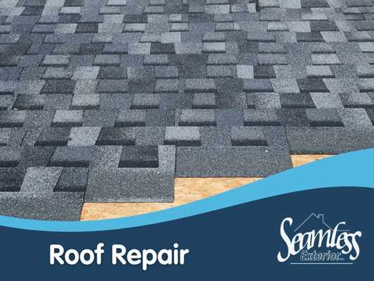 Roof Repair - Seamless Exteriors provides professional roof repair services designed to restore the safety, durability, and appearance of your home. Our experienced team addresses leaks, storm damage, wear and tear, and other roofing issues with precision workmanship and high-quality materials. From minor repairs to extensive roof restoration, we ensure your roof is secure, weather-resistant, and built to last. Timely maintenance and repairs not only protect your home from water damage and structural issues but also help extend the life of your roofing system. Trust Seamless Exteriors for reliable, low-maintenance roof repair solutions that enhance curb appeal and protect your investment for years to come. Roof Repair - Seamless Exteriors provides professional roof repair services designed to restore the safety, durability, and appearance of your home. Our experienced team addresses leaks, storm damage, wear and tear, and other roofing issues with precision workmanship and high-quality materials. From minor repairs to extensive roof restoration, we ensure your roof is secure, weather-resistant, and built to last. Timely maintenance and repairs not only protect your home from water damage and structural issues but also help extend the life of your roofing system. Trust Seamless Exteriors for reliable, low-maintenance roof repair solutions that enhance curb appeal and protect your investment for years to come.