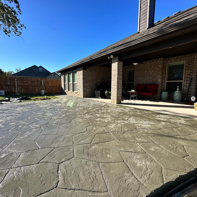 Residential Stone Work - Client wanted an addition to existing patio and stone steps to the entrance of their home. Clients were happy with our work, end result and cleanup. Maintaining residential clients satisfied all over the DFW metroplex! Residential Stone Work - Client wanted an addition to existing patio and stone steps to the entrance of their home. Clients were happy with our work, end result and cleanup. Maintaining residential clients satisfied all over the DFW metroplex!