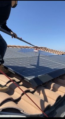 Solar Panel Cleaning - Solar Panels are a great way to save money and help save the environment by using sustainable energy from the Sun! Cleaning and maintaining your solar panels is the best way to keep them saving you money for a long time. Solar Panel Cleaning - Solar Panels are a great way to save money and help save the environment by using sustainable energy from the Sun! Cleaning and maintaining your solar panels is the best way to keep them saving you money for a long time.