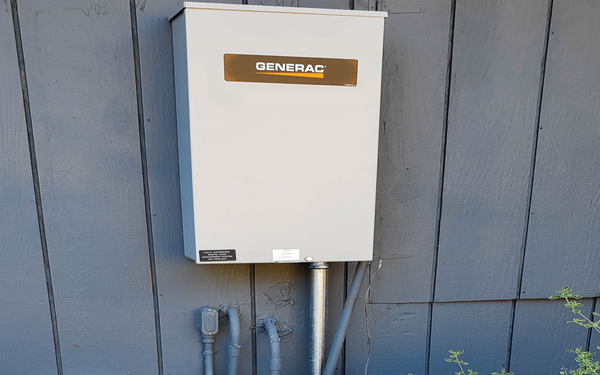 Generac Home Generator Install - Installed a whole home Generac backup generator for our customer in the San Francisco Bay Area. Very clean install using the best products allows us to give an industry-leading 10-Year Labor Guarantee and a 5-Year Parts Guarantee on top of the manufacturer's warranty.