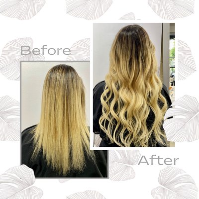 Hair transformation - At Ocean Vibes Hair Salon YOUR HAIR and well being is our priority making sure to enhance your natural beauty and create YOUR best version.
We offer solutions to fit your needs - Certified professionals - results guaranteed. Hair transformation - At Ocean Vibes Hair Salon YOUR HAIR and well being is our priority making sure to enhance your natural beauty and create YOUR best version.
We offer solutions to fit your needs - Certified professionals - results guaranteed.