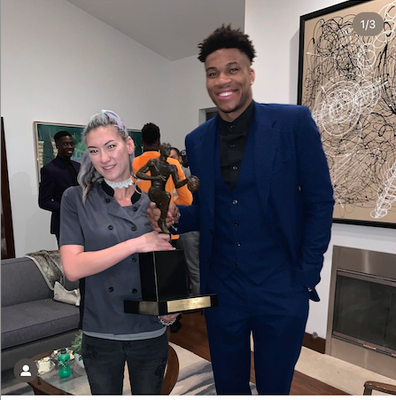 Giannis Antetokounmpo's MVP Dinner - Cooking For Giannis Antetokounmpo for winning MVP was a blast! Text me for quotes if you are interested in the an MVP experience! (424) 273-7630 Giannis Antetokounmpo's MVP Dinner - Cooking For Giannis Antetokounmpo for winning MVP was a blast! Text me for quotes if you are interested in the an MVP experience! (424) 273-7630