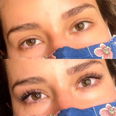 Portfolio Work - A mix work of lash extensions, lash lifts and brow lamination. Portfolio Work - A mix work of lash extensions, lash lifts and brow lamination.