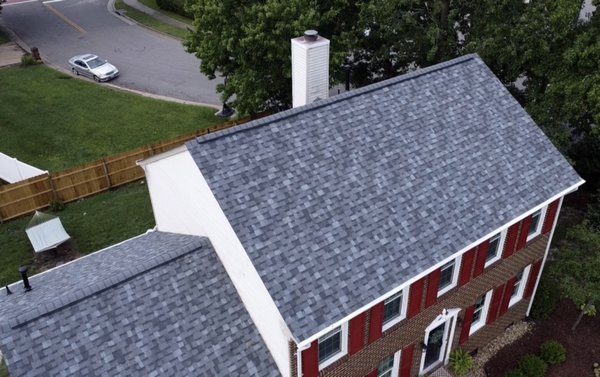 Roof Replacement July 2026 - This replacement was done in July of 2026. The client chose asphalt shingles in the color Slate Grey by Owens Corning. Roof Replacement July 2026 - This replacement was done in July of 2026. The client chose asphalt shingles in the color Slate Grey by Owens Corning.