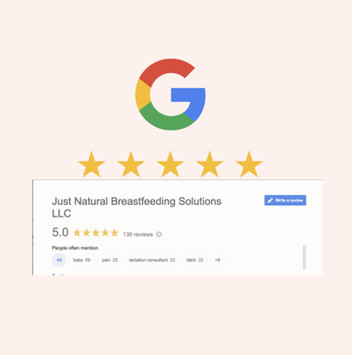 5 Stars on Google, 130+ Reviews - 130 five star reviews on Google