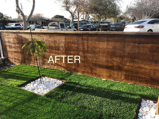 Stamped Concrete Fencing - Wood Facade - Stamped Concrete Fencing - Wood Facade Stamped Concrete Fencing - Wood Facade - Stamped Concrete Fencing - Wood Facade