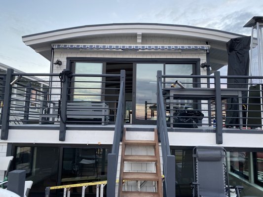 Houseboat Remodel - A client of ours wanted to update their houseboat that they use on the weekends with friends and family. We loved this project! Who doesn't want to work and be surrounded by nature and water? We remodeled the houseboat with tons of updates and rebuilt the deck so it can last them many more years. Call us to discuss your next project! Houseboat Remodel - A client of ours wanted to update their houseboat that they use on the weekends with friends and family. We loved this project! Who doesn't want to work and be surrounded by nature and water? We remodeled the houseboat with tons of updates and rebuilt the deck so it can last them many more years. Call us to discuss your next project!
