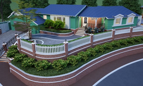 A Breath of Fresh Air: Our Latest Family Home Design - We’re thrilled to introduce our latest architectural project—a joyful, vibrant family residence that combines comfort, creativity, and nature in perfect harmony. This home is all about color, life, and cozy living, featuring a beautifully designed front yard bursting with greenery and personality. A Breath of Fresh Air: Our Latest Family Home Design - We’re thrilled to introduce our latest architectural project—a joyful, vibrant family residence that combines comfort, creativity, and nature in perfect harmony. This home is all about color, life, and cozy living, featuring a beautifully designed front yard bursting with greenery and personality.
