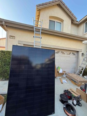 Jinko Solar Panels & Enphase IQ Battery Solar Installation - This beautiful home opted for 7 Jinko Solar panels and an Enphase IQ Back Up Battery. This project was seamlessly installed and was finished with an attractive presentation that generates 4,562 kWh per year. Jinko Solar Panels & Enphase IQ Battery Solar Installation - This beautiful home opted for 7 Jinko Solar panels and an Enphase IQ Back Up Battery. This project was seamlessly installed and was finished with an attractive presentation that generates 4,562 kWh per year.
