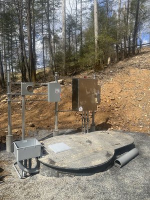 Wiring for electrical at a saw mill. - Electrical put in for a saw mill.