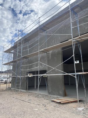 Detached garage / Shop Build - This enormous, detached garage has a mezzanine, small office and two bathrooms! Detached garage / Shop Build - This enormous, detached garage has a mezzanine, small office and two bathrooms!