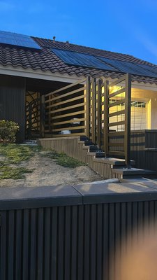 🚪💡 Sleek Aluminum Side fence Installed! - Upgrade your home’s security and style with our modern aluminum fence – lightweight, rust-resistant, and built to impress.
✔️ Clean horizontal slat design
✔️ Powder-coated finish for long-lasting durability
✔️ Maintenance-free & weatherproof
📍 Custom-built for a client in Orange County
DM us to design yours today with Iron Master Gates & Fencing!
#AluminumGate #SideGate #ModernGates #RustProof #IronMasterGates #CustomFabrication #OCStyle 🚪💡 Sleek Aluminum Side fence Installed! - Upgrade your home’s security and style with our modern aluminum fence – lightweight, rust-resistant, and built to impress.
✔️ Clean horizontal slat design
✔️ Powder-coated finish for long-lasting durability
✔️ Maintenance-free & weatherproof
📍 Custom-built for a client in Orange County
DM us to design yours today with Iron Master Gates & Fencing!
#AluminumGate #SideGate #ModernGates #RustProof #IronMasterGates #CustomFabrication #OCStyle