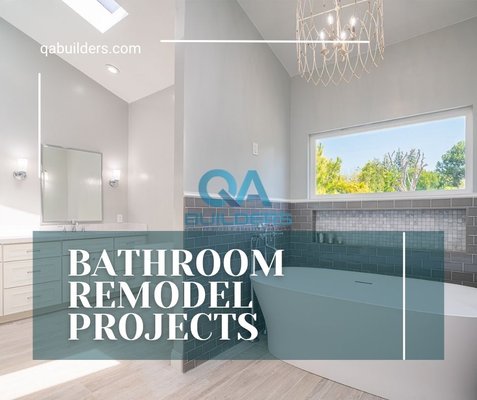 Luxury Bathroom Remodeling Projects - Transform your bathroom with QA Builders, the trusted Bay Area remodeling contractor. We specialize in luxury bathroom remodeling, custom walk in showers, frameless glass enclosures, freestanding tubs, custom vanities, premium tile installation and modern bathroom design. From concept to completion, our team delivers high quality craftsmanship, functional layouts and beautiful finishes that increase comfort, value and style. Proudly serving San Jose, Sunnyvale, Santa Clara, Palo Alto, Mountain View, Cupertino, Los Gatos and surrounding Bay Area communities. Luxury Bathroom Remodeling Projects - Transform your bathroom with QA Builders, the trusted Bay Area remodeling contractor. We specialize in luxury bathroom remodeling, custom walk in showers, frameless glass enclosures, freestanding tubs, custom vanities, premium tile installation and modern bathroom design. From concept to completion, our team delivers high quality craftsmanship, functional layouts and beautiful finishes that increase comfort, value and style. Proudly serving San Jose, Sunnyvale, Santa Clara, Palo Alto, Mountain View, Cupertino, Los Gatos and surrounding Bay Area communities.