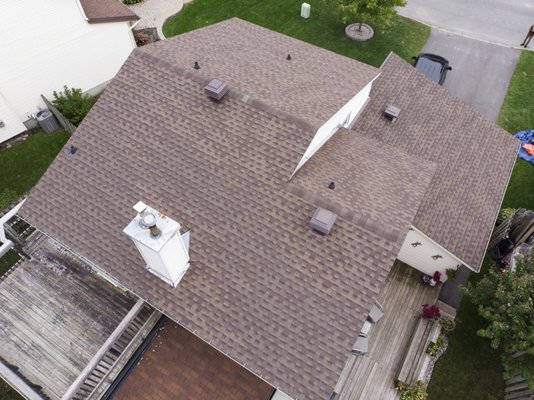 New Roof Installation in Orleans - On this job we installed for a homeowner looking to upgrade the shingles on their roof before the winter brought spring and unwanted leaks! The job in total took about a day and a half for the crew.