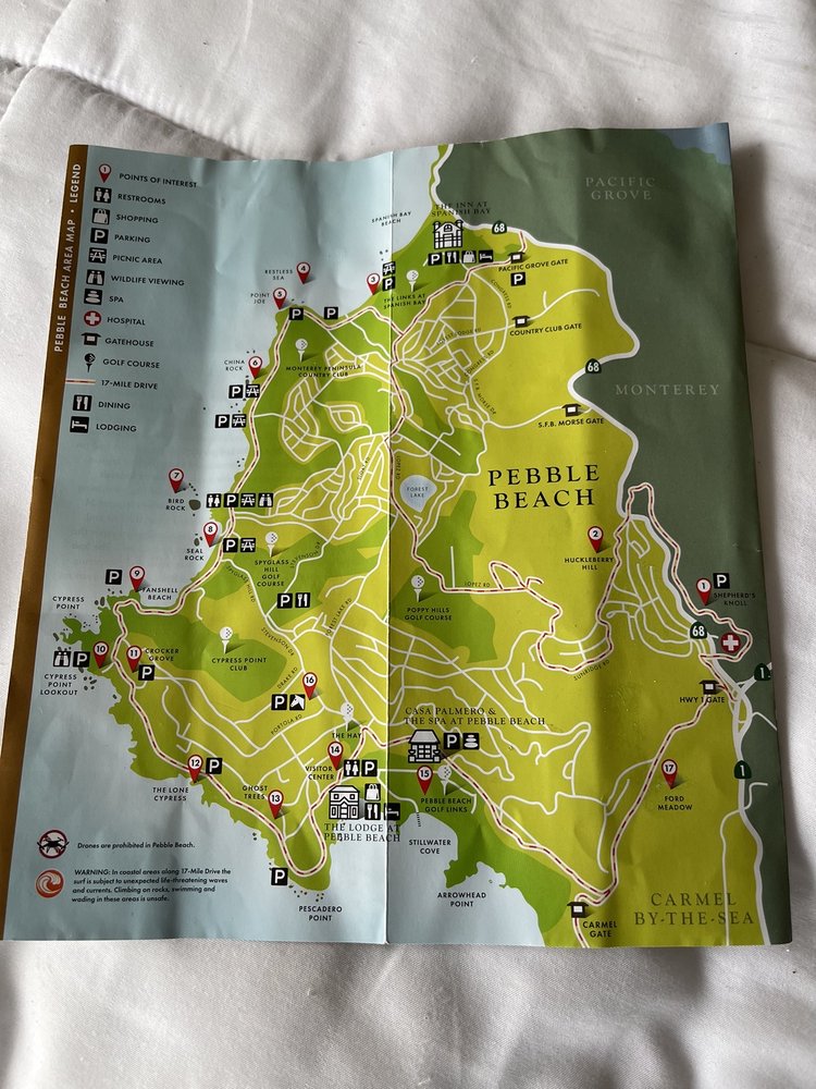 17 Mile Drive Map Pdf 17-Mile Drive Scenic Tour - 2973 Photos & 844 Reviews - Local Flavor -  Pebble Beach, Ca