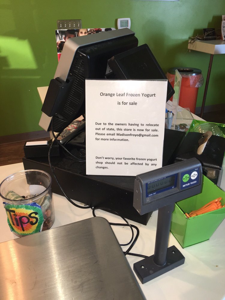 yogurt shop equipment for sale
