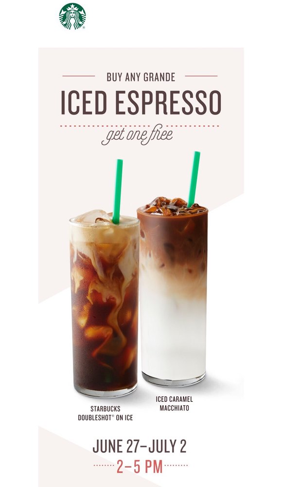 Starbucks Doubleshot On Ice Recipe Card Dandk Organizer